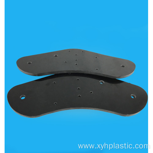 Black fibre glass FR4 G10 custom milling plate